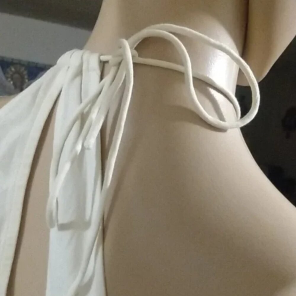 New, Rugby Ralph Lauren, Ruffle Halter Top/ Mini Dress - Picture 12 of 16